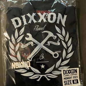 DIXXON FLANNEL - MIDNIGHT 2023 L/S = MENS MEDIUM